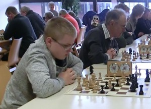 Fabian Winkelmann an Brett 1 in Gruppe B