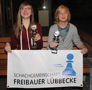 BJEM 2013 in Hüllhorst. Zwei Pokale für die Freibauern.
