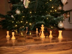 Schach unterm Weihnachtsbaum